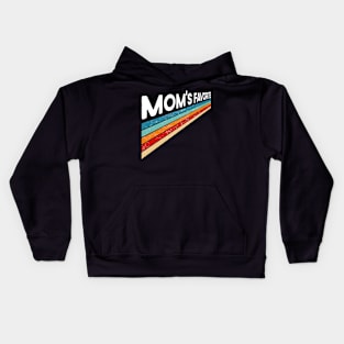 Mom's Favorite Retro Kids Hoodie